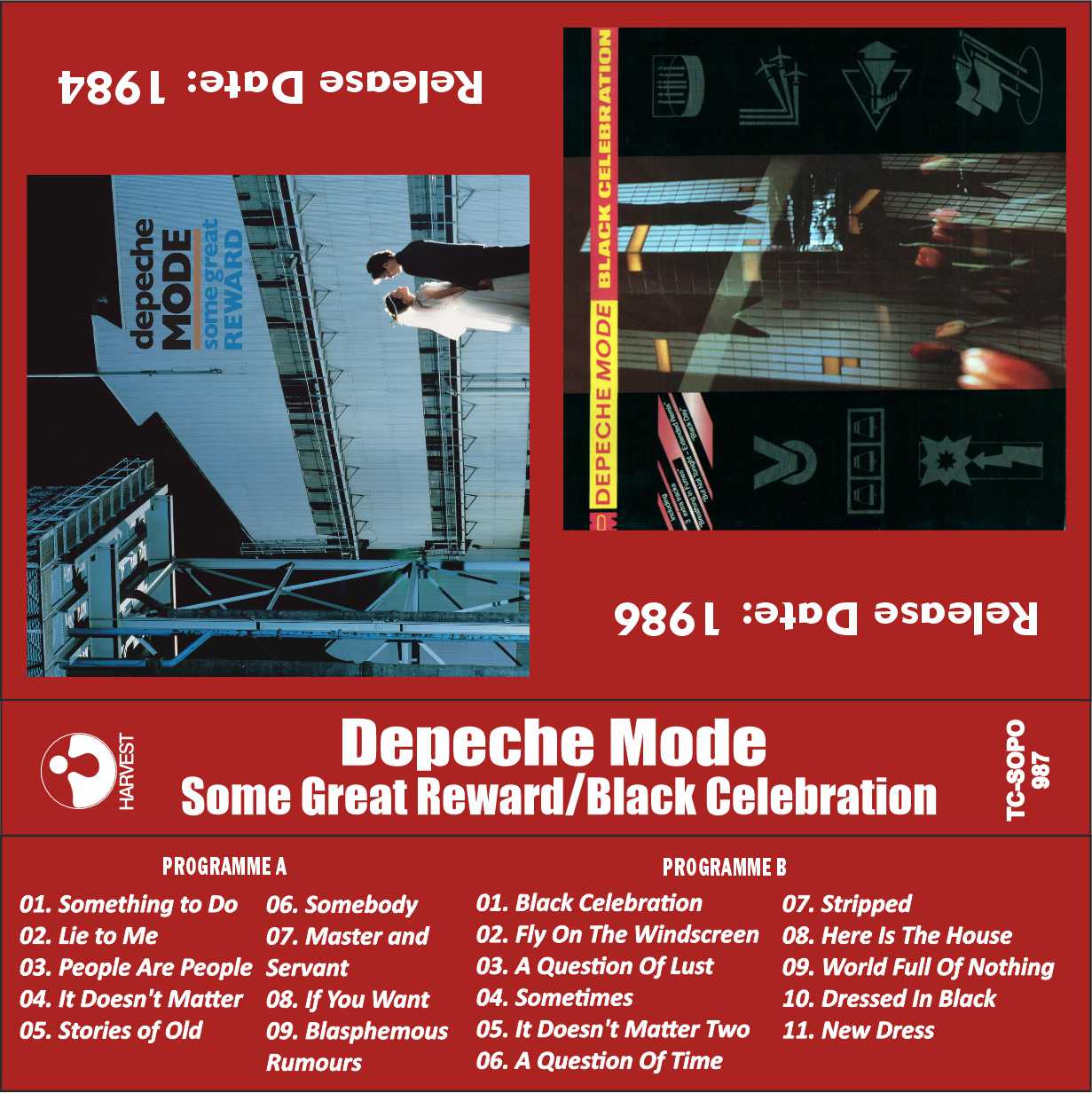 Depeche Mode-Some Great Reward-Black Celebration